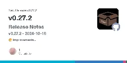 Release v0.27.2 · stashapp/stash