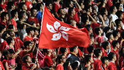 Hong Kong arrests three for 'insulting' anthem at World Cup qualifier