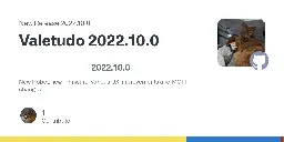 Release Valetudo 2022.10.0 · Hypfer/Valetudo