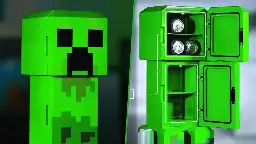 Xbox Has Released A Minecraft 'Creeper' Themed Mini Fridge