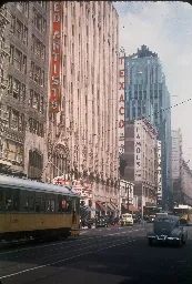 Downtown Los Angeles in the 1950's