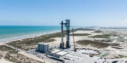 Starship is stacked and ready to make its second launch attempt