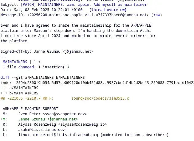 New Apple Silicon Co-Maintainer Steps Up For The Linux Kernel