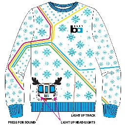 BART 2023 Ugly Holiday Sweater