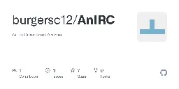 GitHub - burgersc12/AnIRC: Auto Download Anime
