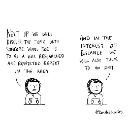 Balanced news reporting [@twisteddoodles]