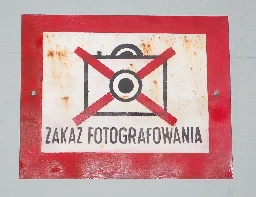 Zakaz fotografowania wraca po 20 latach - służby i obywatel