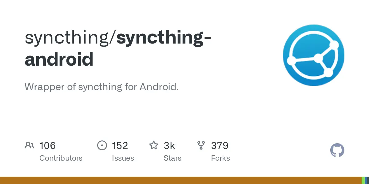 GitHub - syncthing/syncthing-android: Wrapper of syncthing for Android.