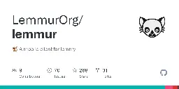 GitHub - LemmurOrg/lemmur: 🐒  A mobile client for lemmy
