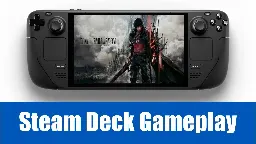 Final Fantasy XVI Demo Steam Deck Gameplay