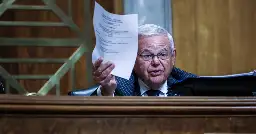 Right-Wingers Already Have a Wild Conspiracy Theory About Senator Menendez