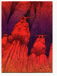 The Moebius 1993 Trading Cards 66 The Hyperspace Gods