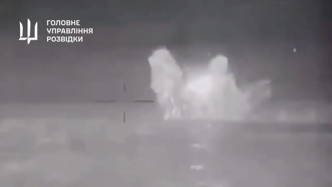 Watch Footage of the attack on the Russian warship Project 22160 "Sergey Kotov" with Ukrainian Magura V5 naval drones. | Streamable