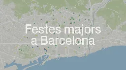 Festes majors a Barcelona aquest 2024: troba la festa del teu barri al mapa