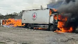 Zelenskyy: Red Cross is afraid to blame Russia for strike on humanitarian mission