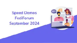 FediForum September 2024