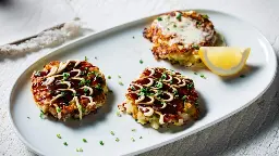 Okonomiyaki fritters