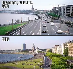 The beautiful evolution of Düsseldorf.