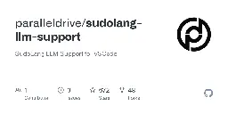 GitHub - paralleldrive/sudolang-llm-support: SudoLang LLM Support for VSCode
