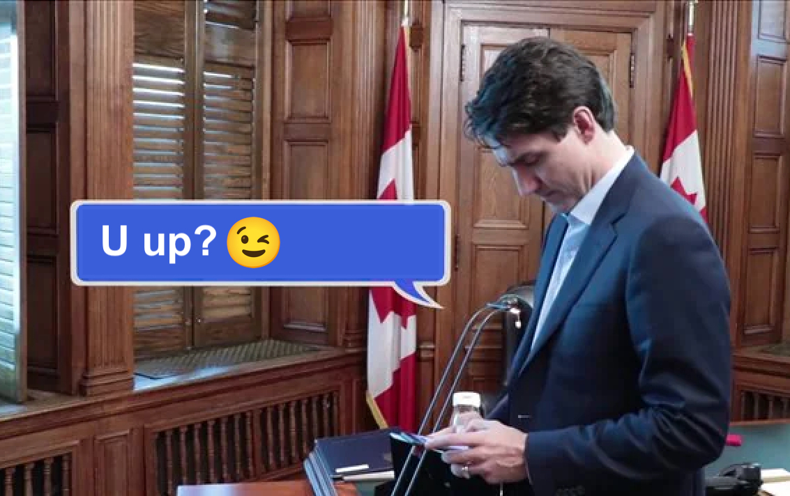 Trudeau quietly sends “U up” DMs to rest of world’s economies