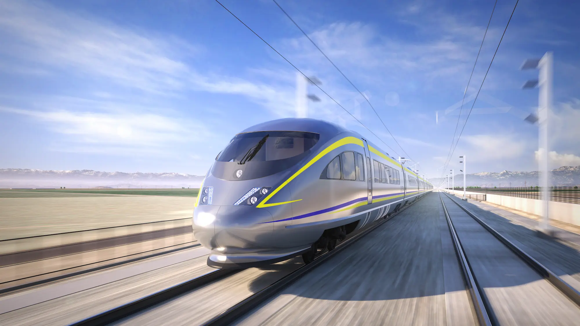 A high-speed rail line in California is chugging along towards 2030 debut