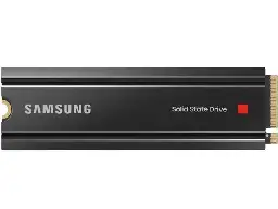 Open Box: SAMSUNG 980 PRO SSD with Heatsink 1TB, PCIe 4.0 M.2 2280, Speeds Up-to 7,000MB/s, Best for High End Computing, Workstations and Compatible with Playstation5 (MZ-V8P1T0CW) - Newegg.com