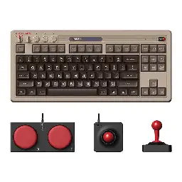 8BitDo Retro Mechanical Keyboard (C64 edition, ships on Sep. 28th, 202