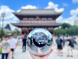 Nefarious Data Collection Masking as Public Art? An A.I. Company Has Placed Mirrored Spheres Around the World in a Massive Eye-Scanning Project | Artnet News