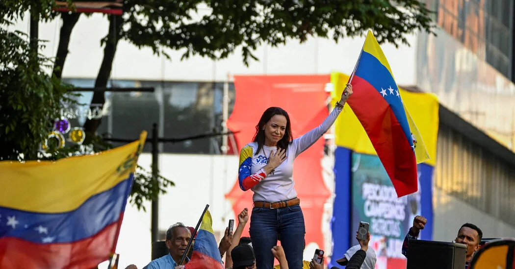 Venezuela’s Opposition Leader, Maria Corina Machado, Is Freed After Being Detained