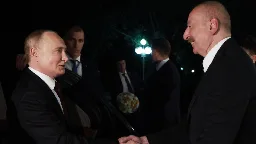 Putin Arrives In Baku On Visit To Shore Up Kremlin's Ties With Azerbaijan