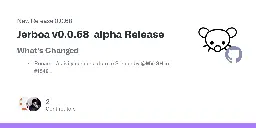 Release Jerboa v0.0.68-alpha Release · LemmyNet/jerboa