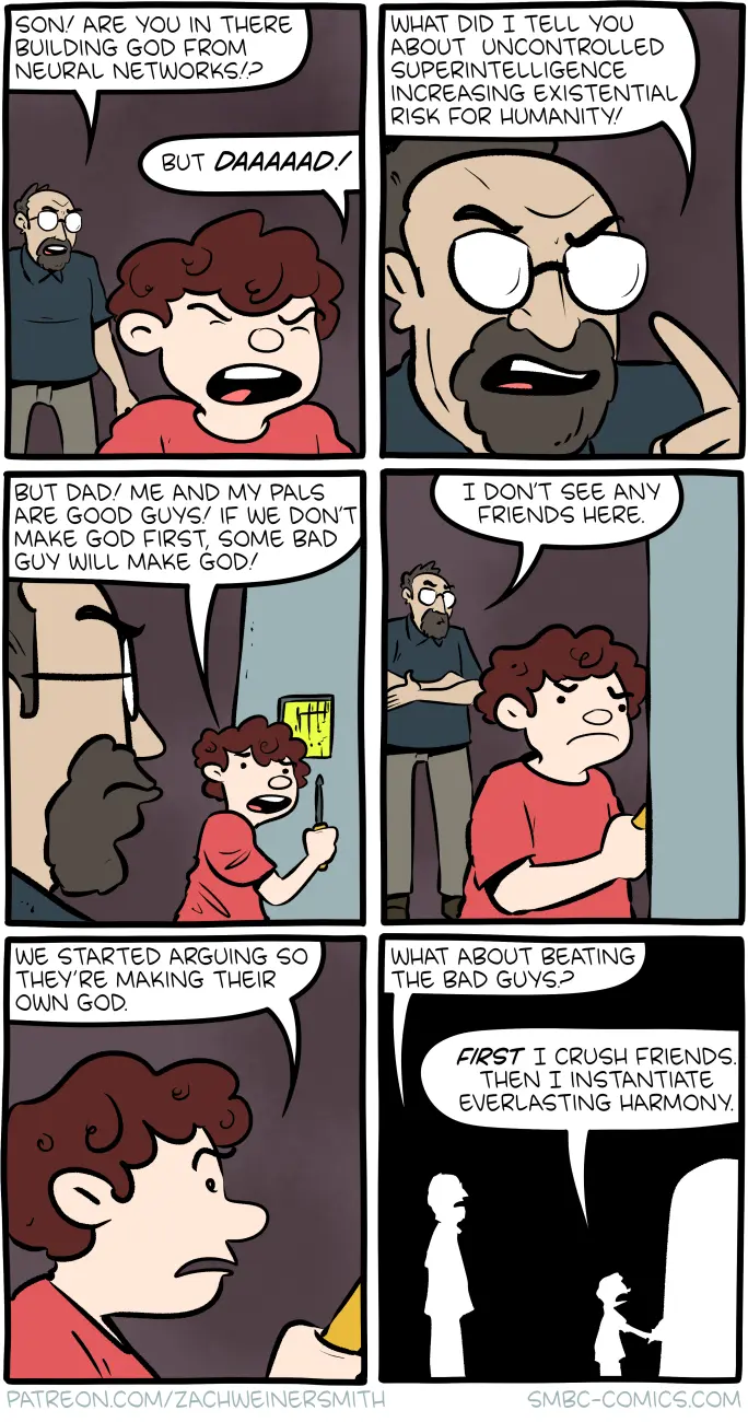 Saturday Morning Breakfast Cereal - God