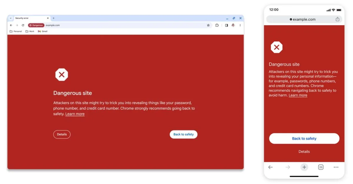 Google touts 2x phishing, scam protection by enabling Chrome’s Enhanced Safe Browsing