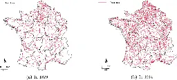 Expension du chemin de fer en France entre 1879-1914