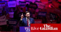 Speakers make racist and crude remarks at Trump Madison Square Garden rally – US politics live