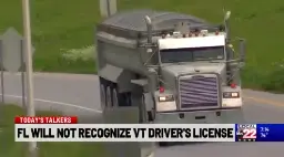 Florida announces restrictions on Vermont licenses