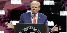 Trump flattened for talking about executing Biden before gun owners