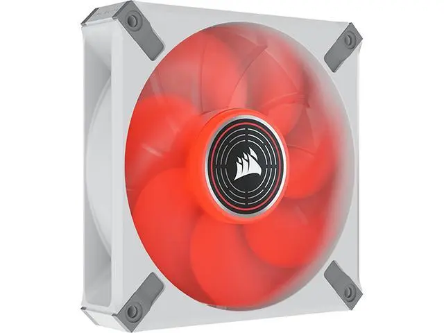 CORSAIR ML120 LED ELITE Red Premium 120mm PWM Magnetic Levitation Fan - White - Newegg.com