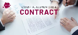 Essential Elements of a Contract