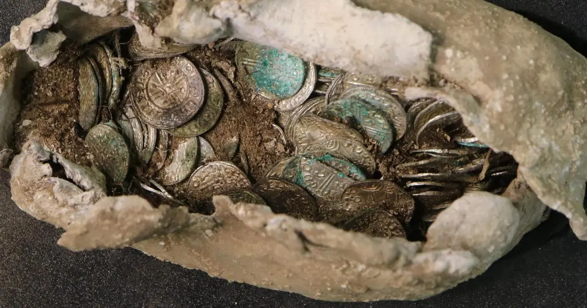 Silver coin hoard nicknamed 'the pasty' is discovered at Sizewell C site