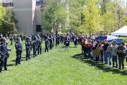 33 pro-Palestinian protesters arrested at Dunn Meadow encampment Thursday