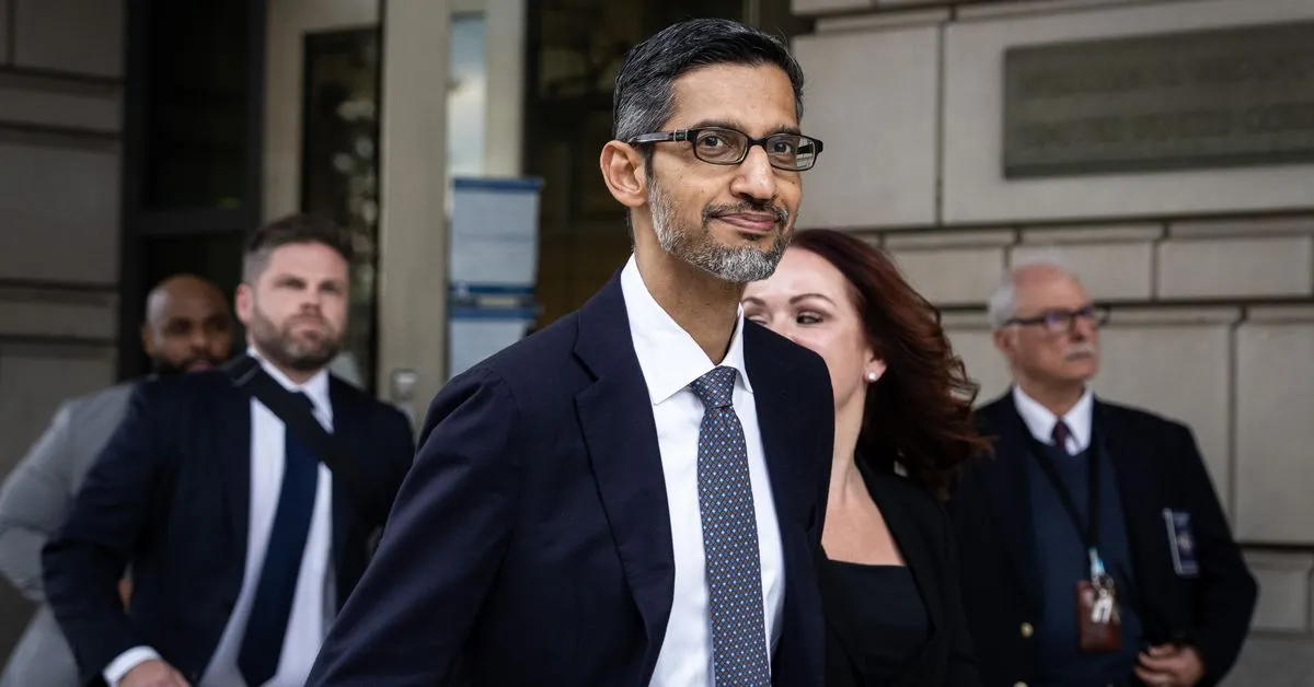 Sundar Pichai will take the stand in Epic v. Google