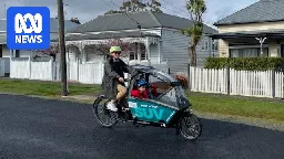 Families switch cars for cargo bikes for daily commute as cost of living continues to bite