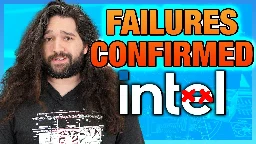 [Gamers Nexus] Intel's Biggest Failure in Years: Confirmed Oxidation &amp; Excessive Voltage