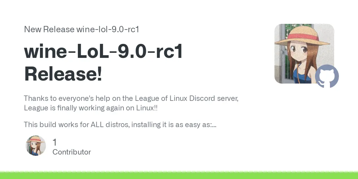 Release wine-LoL-9.0-rc1 Release! · NelloKudo/WineBuilder