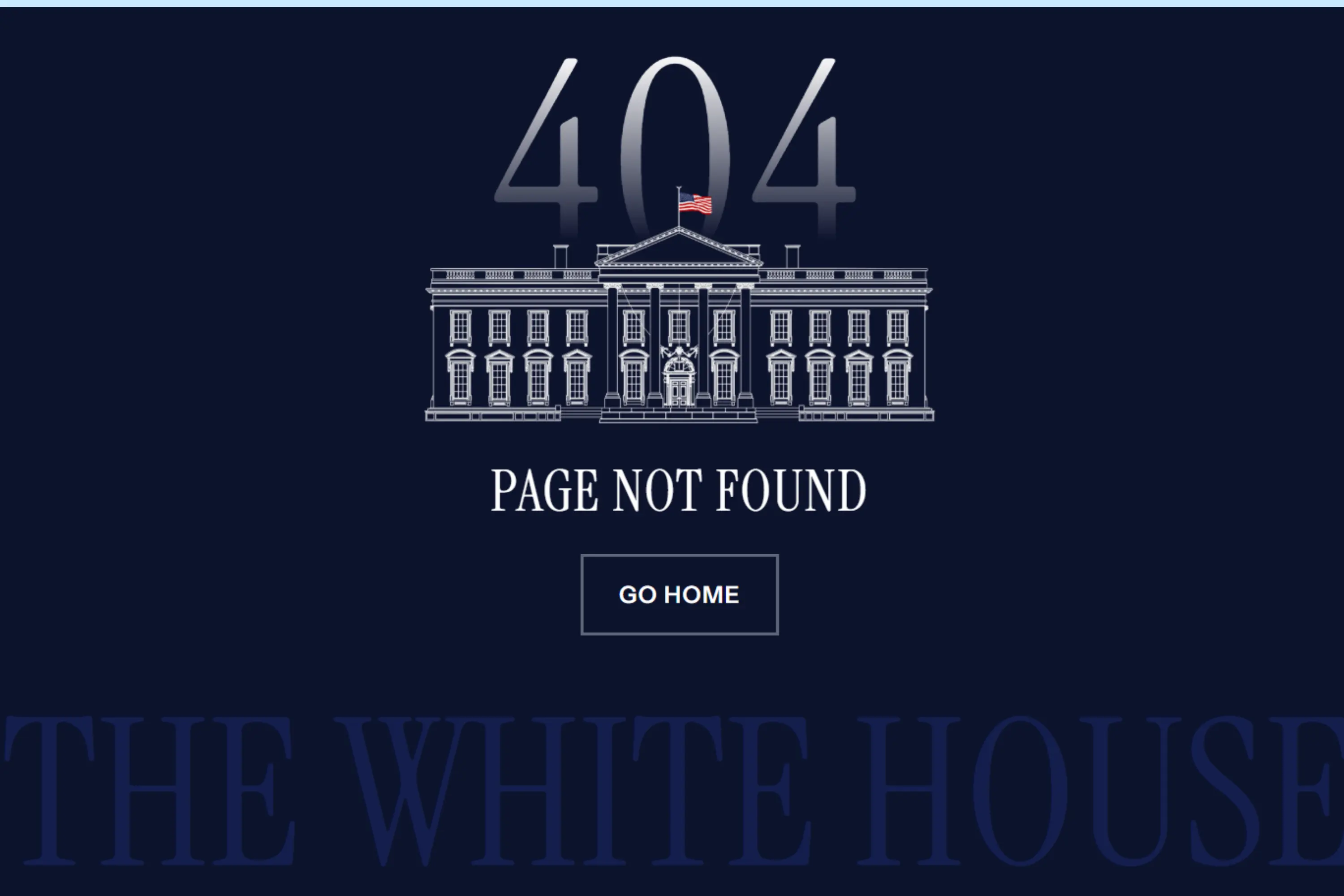 Spanish-language White House website abruptly shuts off