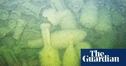 Ancient Roman ship carrying hundreds of jars discovered off Italian coast – video