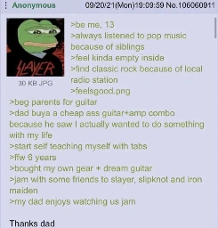 Anon likes rock