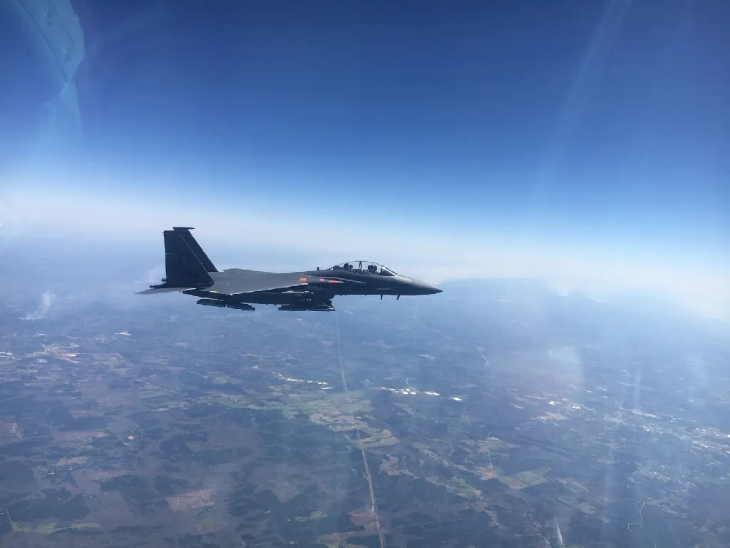 F15E on a nice day