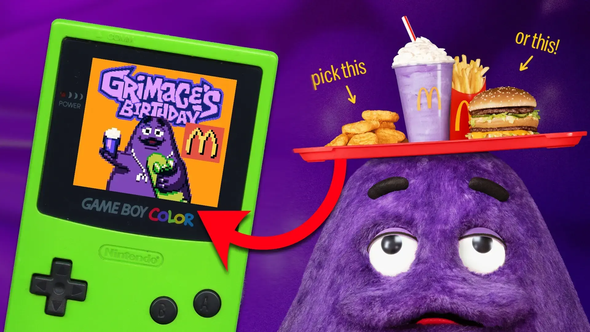 McDonald's Just Dropped A Brand New Game Boy Game In 2023